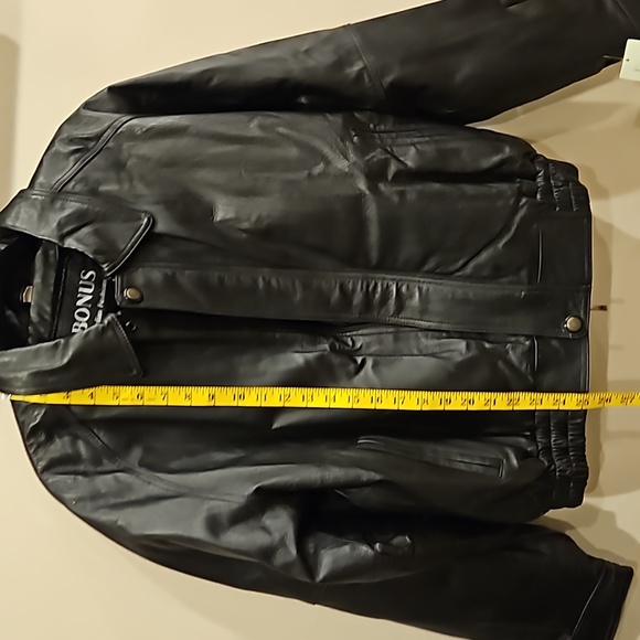 MEN'S LEATHER JACKET - Picture 4 of 5